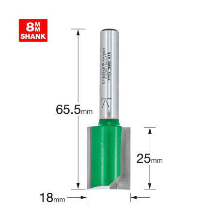 Two Flute Cutter 18.0mm diameter