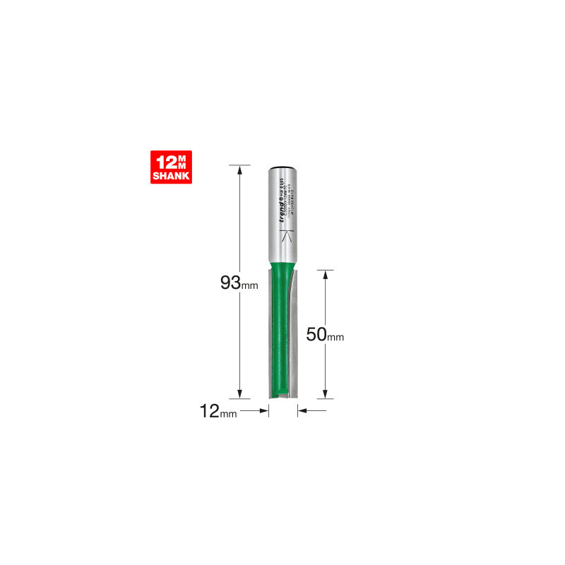 Two flute cutter 12mm diameter