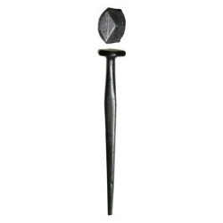 Tremont klippt dekorspik 1 1/2 (38 mm) svartoxiderad