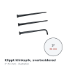 Tremont Cut Nail Fire Door Clinch Nail 2 in Black Oxide – illustration