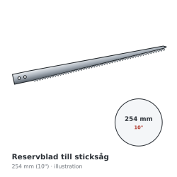 Thomas Flinn Padsaw Spare Blade – illustration