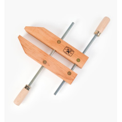 Dubuque Wooden Jaw Hand-Screw Clamp, 300 mm