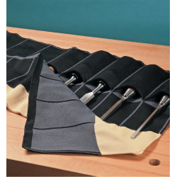 Veritas verktygsrulle, 3D-stickad, 7 fickor