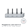 W.L. Fuller pluggborrar, sats med 4 st – illustration
