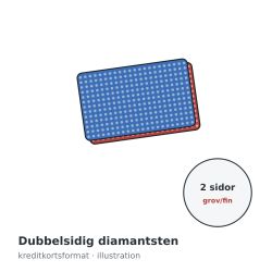 Trend Double-Sided Carver's Diamond Stone, Fine/Fine – illustration