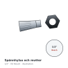 Trend spännhylsa och mutter 1/2" för Bosch – illustration