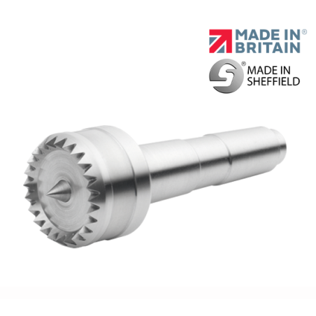 Record Power Coronet Hawk 32 mm (1 1/4") Multi-Tooth Drive Centre, 2MT
