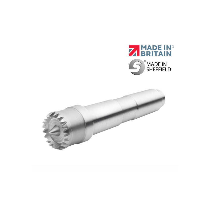 Record Power Coronet Hawk 22 mm (7/8") Multi-Tooth Drive Centre, 2MT