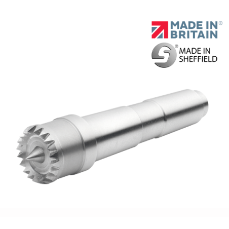 Record Power Coronet Hawk 22 mm (7/8") Multi-Tooth Drive Centre, 2MT