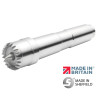 Record Power Coronet Hawk 22 mm (7/8") Multi-Tooth Sprung Point Drive Centre, 2MT