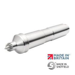 Record Power Coronet Hawk 10 mm (3/8") Multi-Tooth Sprung Point Drive Centre, 2MT