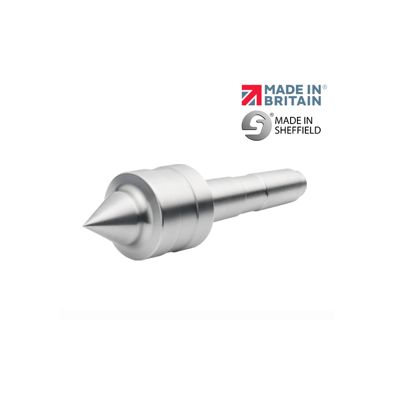 Record Power Coronet Falcon Heavy Duty Live Centre, Twin Bearing, 2MT