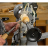 Record Power Coronet Falcon 22 mm (7/8") Multi-Tooth Sprung Point Live Centre, 2MT