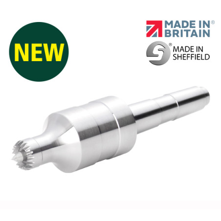 Record Power Coronet Falcon 16 mm (5/8") Multi-Tooth Sprung Point Live Centre, 2MT
