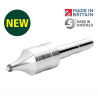 Record Power Coronet Falcon 10 mm (3/8") Multi-Tooth Sprung Point Live Centre, 2MT