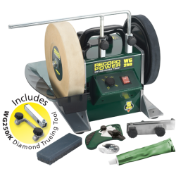 Record Power WG250 10" Wet Stone Sharpening System Package Deal, 230 V Euro Plug