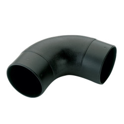 Record Power 90° 100 mm Dust Extraction Hose Connector