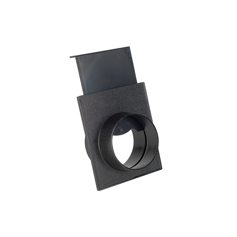 Record Power 4" Plastic Blast Gate, Unequal Size Ends