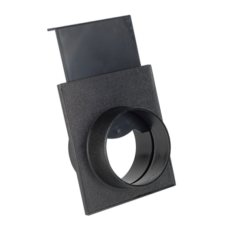 Record Power 4" Plastic Blast Gate, Unequal Size Ends
