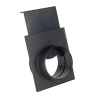 Record Power 4" Plastic Blast Gate, Unequal Size Ends