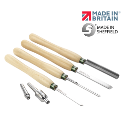 Record Power ProComfort Ultimate Spindle Turning Tool Set, 6 Piece