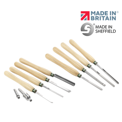Record Power ProComfort Master Woodturning Collection, 10 Piece
