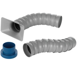 Record Power 2.5" Posable Hose Assembly, Complete