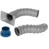 Record Power 2.5" Posable Hose Assembly, Complete