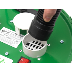 Record Power CamVac CGV486-6 200 L 3000W Heavy Duty Extractor, 4" Inlet, Euro Plug