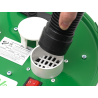 Record Power CamVac CGV486-6 200 L 3000W Heavy Duty Extractor, 4" Inlet, Euro Plug