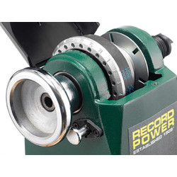 Record Power DML320 Cast Iron Electronic Variable Speed Lathe, 230 V, Euro Plug