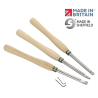 Record Power ProComfort Carbide Tipped Turning Tool Set, 3 Pieces