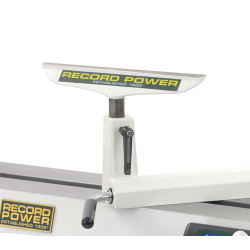 Record Power 6" Tool Rest for Coronet Envoy and Regent, 1" Stem, Cream