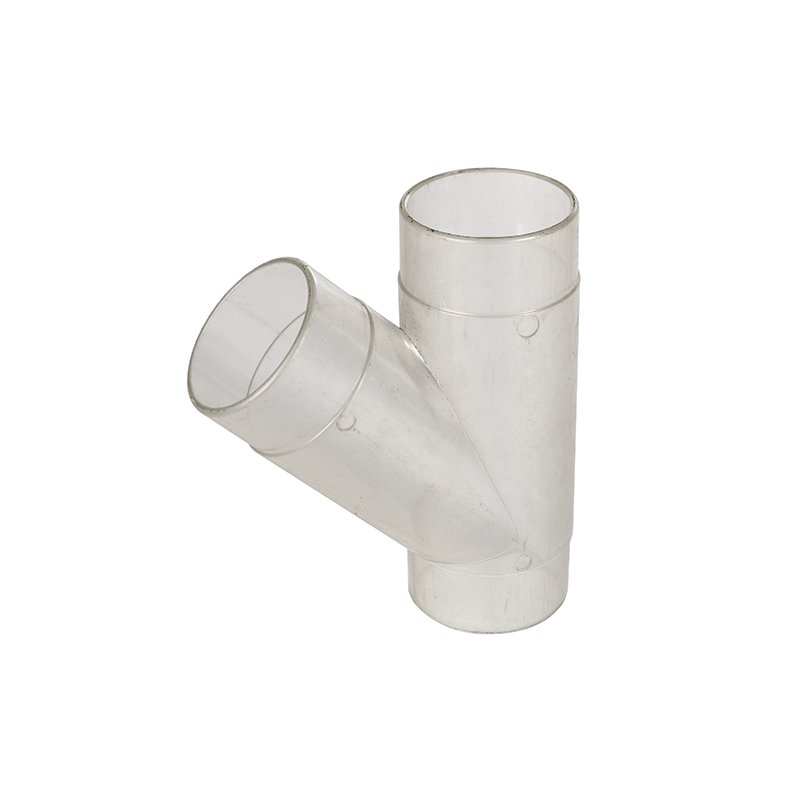 Record Power Y-koppling 2,5", klar plast