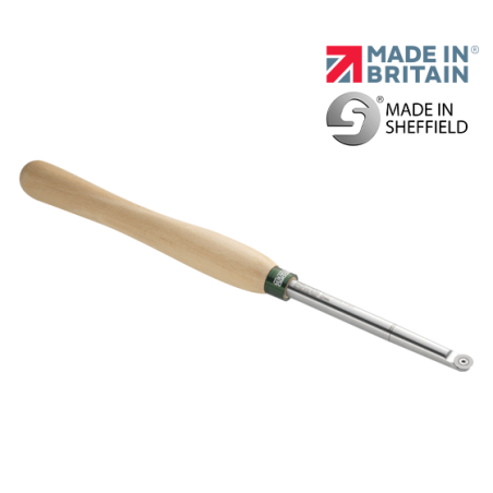Record Power ProComfort Carbide Tipped Turning Tool (Round), 12" Handle