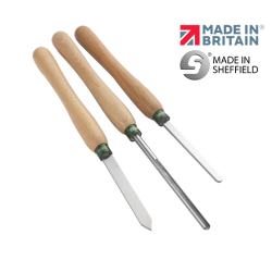 Record Power 3 Piece Bowl Turning Tool Set