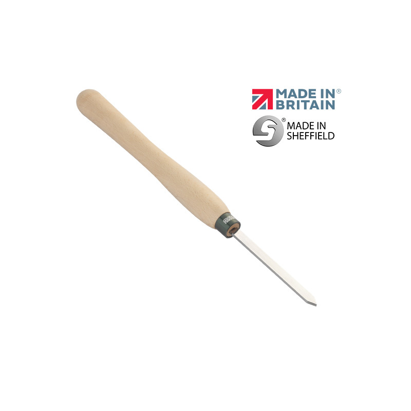 Record Power 1/8" (3 mm) Parting Tool, 12" Handle