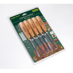 Record Power Carving by Numbers Essential Carving Collection, 5 Piece