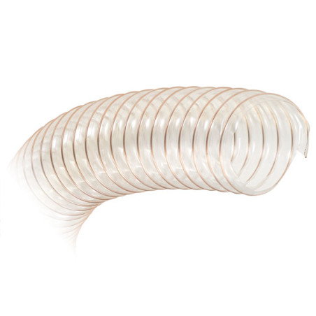 Record Power 2 m 100 mm Dust Extraction Hose, LH Helix