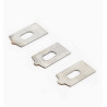 Veritas Fluting Cutters for Beading Tool, Set of 3 - 05P04.04