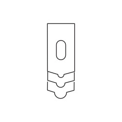 Veritas Fluting Cutters for Beading Tool, Set of 3 - 05P04.04