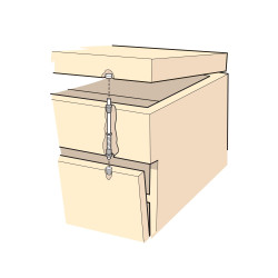 Veritas Tool Chest Locking Spring Pins, Pair