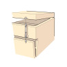 Veritas Tool Chest Locking Spring Pins, Pair