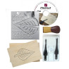Flexcut Craft Carver för nybörjare, 2 blad