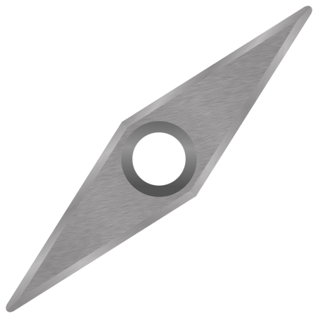 Ci7-NR Negative Rake Carbide Cutter - Diamond