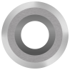Ci0-NR Negative Rake Carbide Cutter - Round