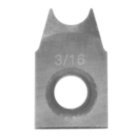 3/16" Diameter Negative Rake Beading Cutter