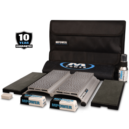 SB2 8 inch Double Diamond Sharpening Stone Set 300/600